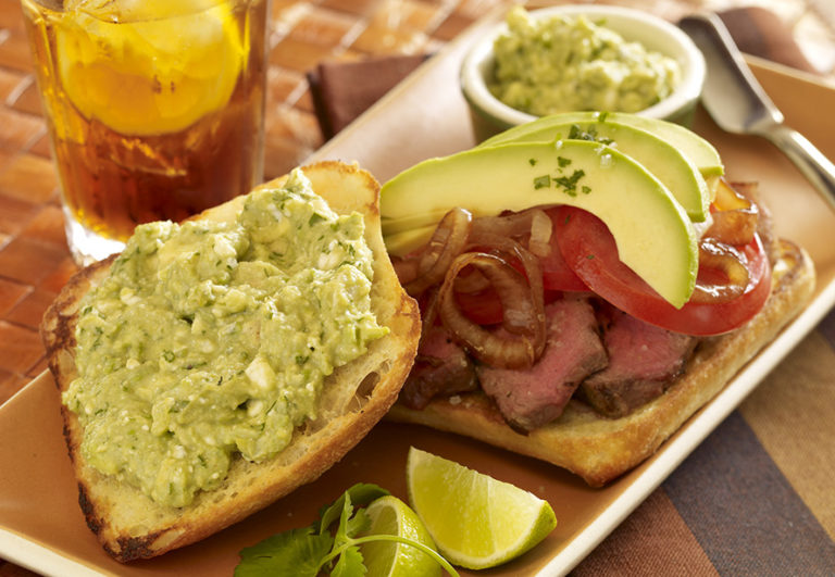 Grilled Filet Mignon Sandwich with California Avocado Gorgonzola ...