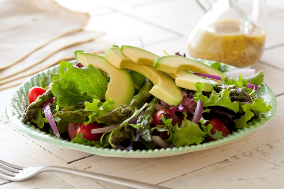 Avocado Recipes for Diabetics - Asparagus Salad