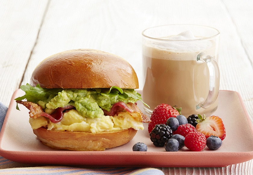 Guacamole Breakfast Sandwich - Damn Delicious