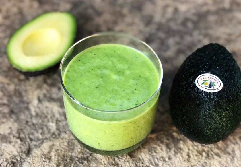 Post Workout Recovery Smoothie - New Zealand Avocado