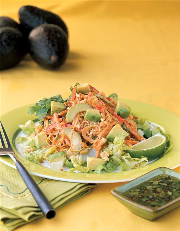 California Avocado and Thai Noodle Salad - California Avocados
