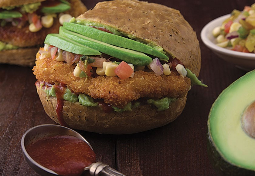 California Pork Cutlet Sandwich California Avocados
