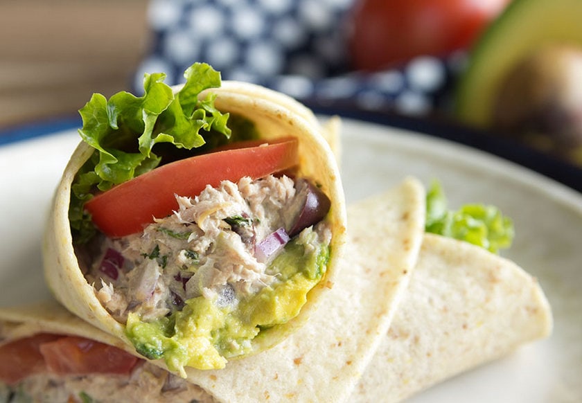 Tuna Salad Wrap Recipe - California Avocados