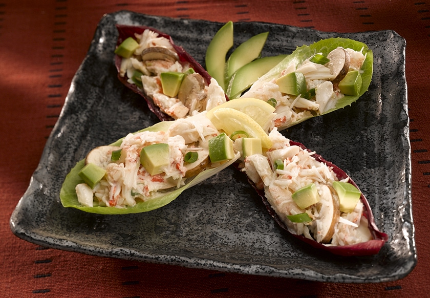 Crimini, Avocado & Crab Salad - California Avocados