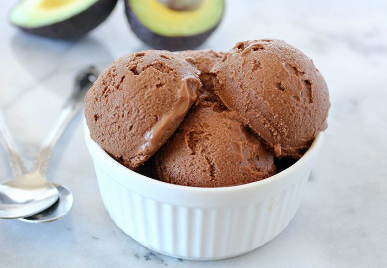 Homemade Chocolate Avocado Ice Cream - California Avocados