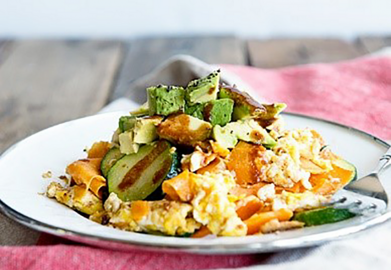Whole 30 Avocado Sweet Potato Hash - California Avocados