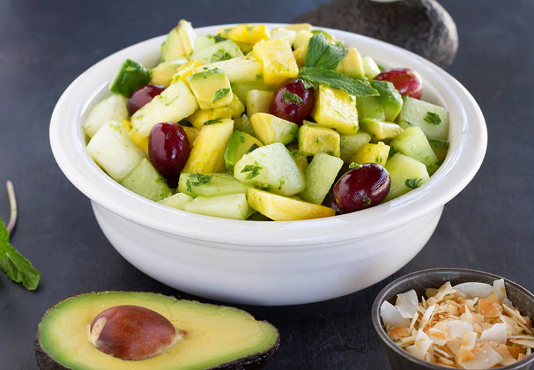 Asian Fruit Salad With Avocados California Avocados