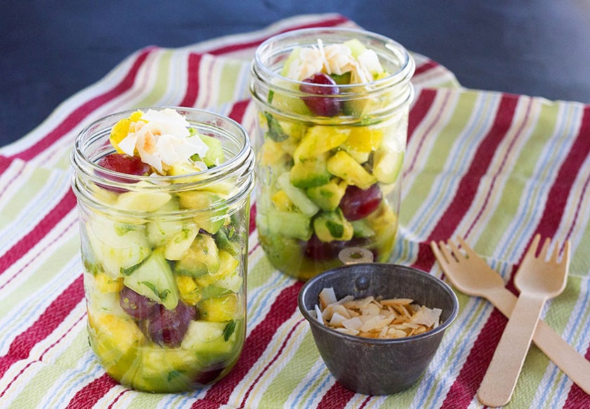 Fruit Salad in a Jar