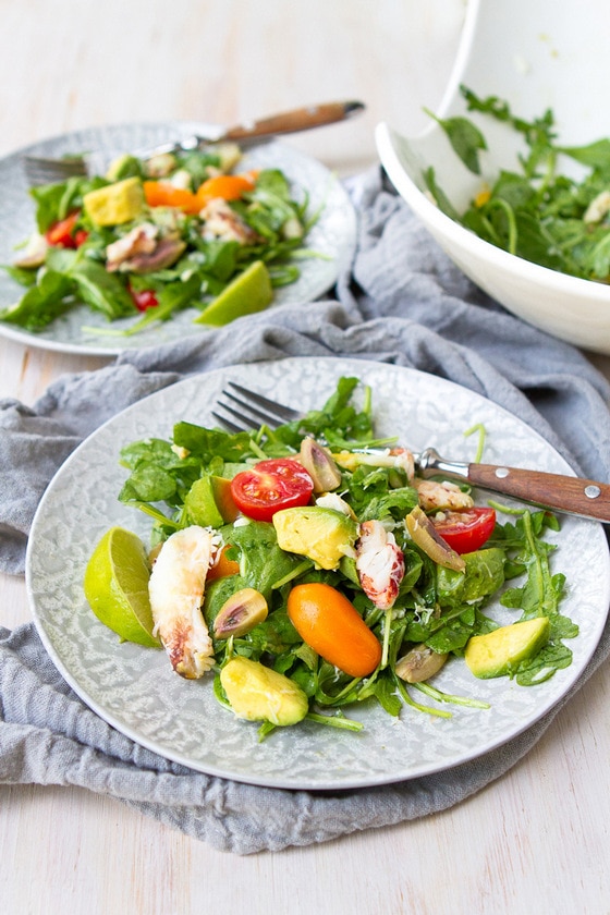 Avocado, Crab and Olive Salad - California Avocados