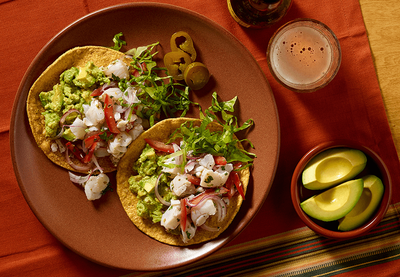 Ceviche Tostados With California Avocado - California Avocados