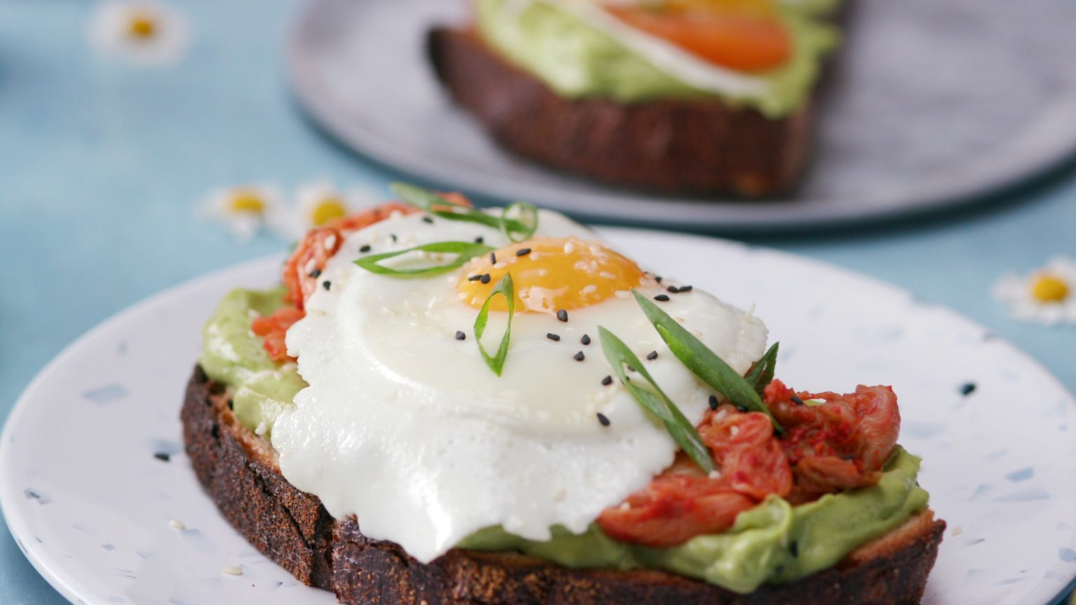 California Avocado Kimchi Toast California Avocados