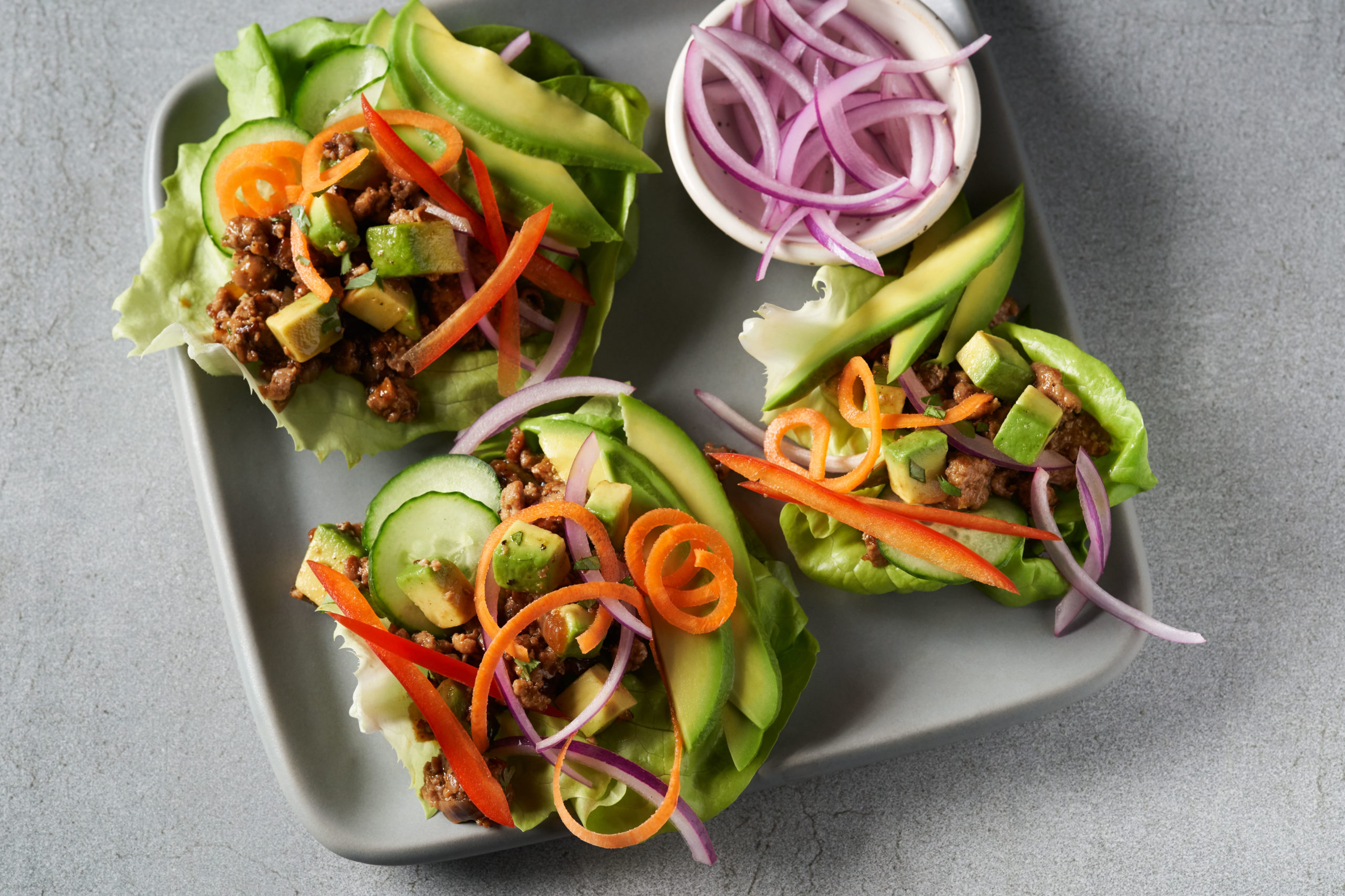 Turkey & Avocado Larb Lettuce Wraps California Avocados