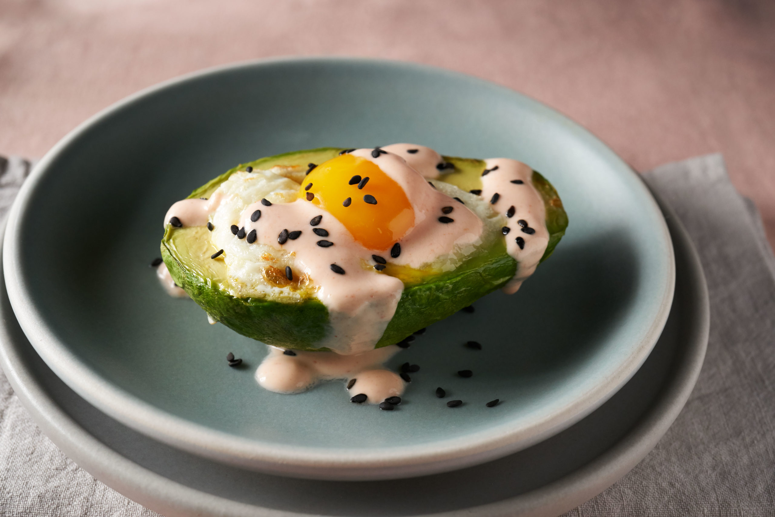 Recipe This  Air Fryer Egg In A Hole With Avocado