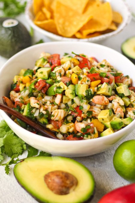 Avocado, Shrimp and Mango Ceviche - California Avocados