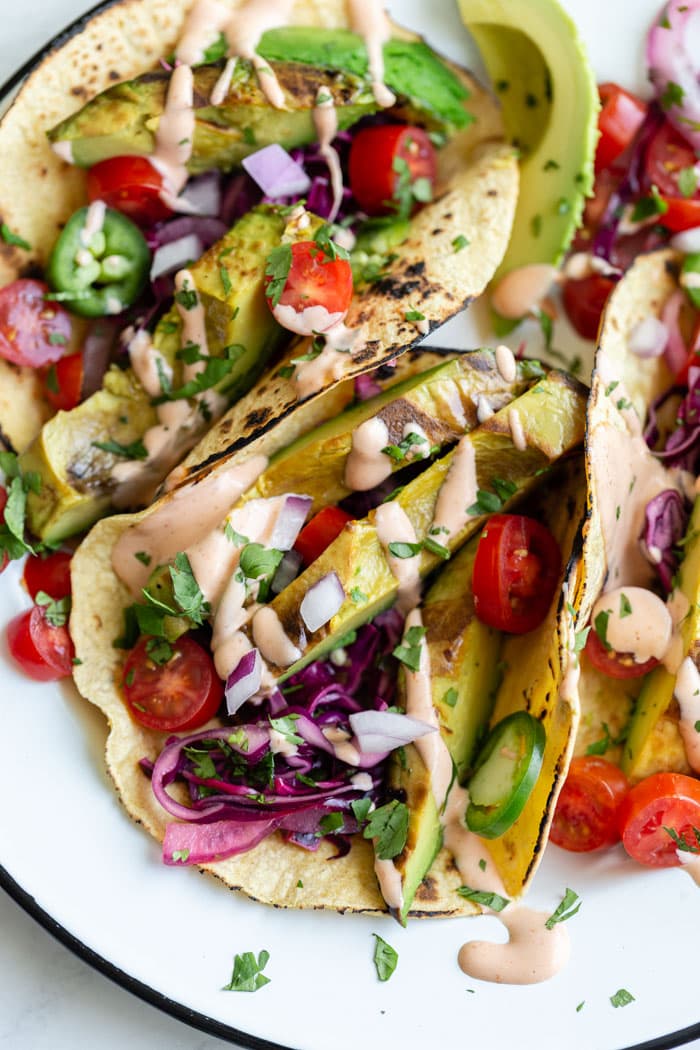 Grilled California Avocado Tacos - California Avocados