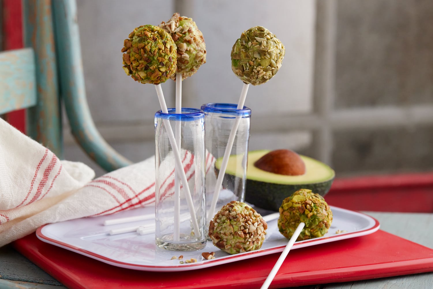 California Avocado Goat Cheese Truffle Pops California Avocados