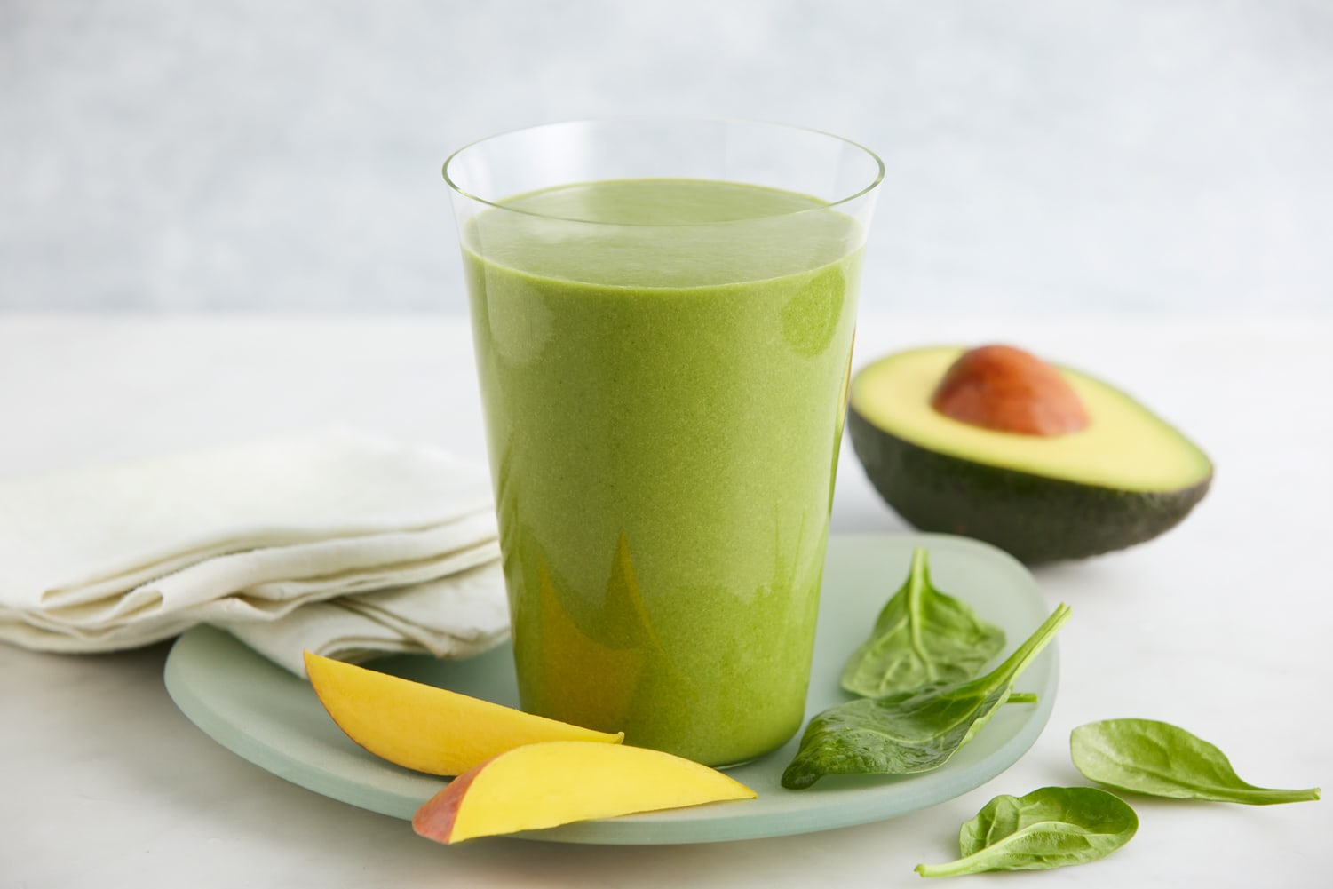 Mango, Spinach and California Avocado Smoothie California Avocados