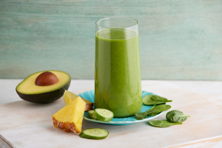 Cool Veggie, Pineapple And Avocado Smoothie - California Avocados