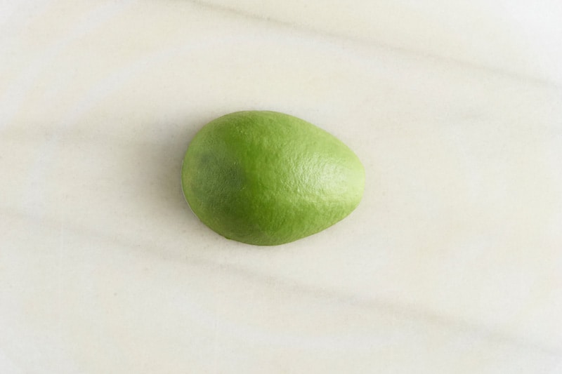 How to Make an Avocado Rose Step 2