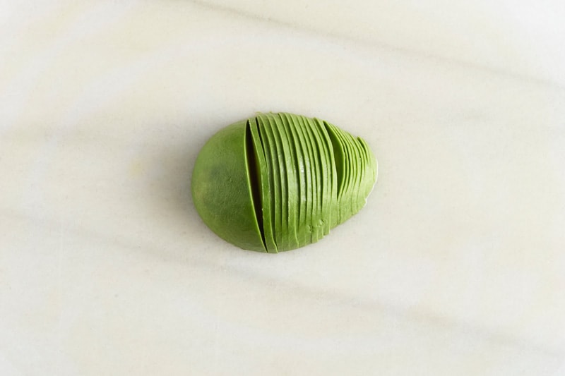How to Make an Avocado Rose Step 3