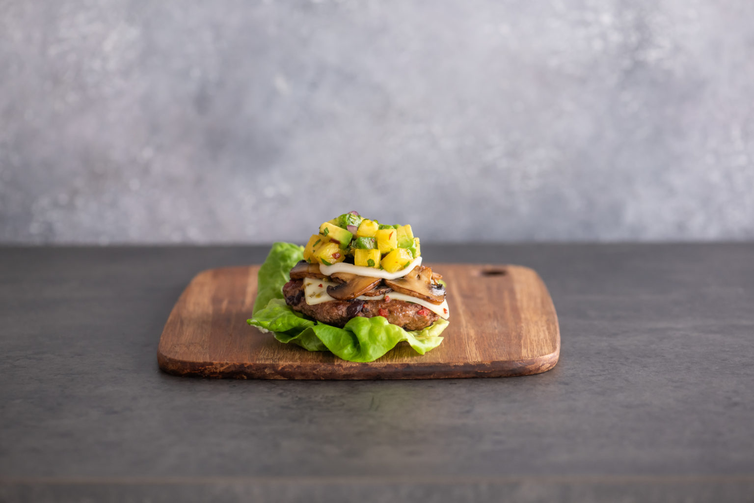 Avocado Beef & Lentil Burger Lettuce Wraps - California Avocados