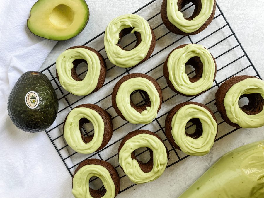 Chocolate California Avocado Donuts