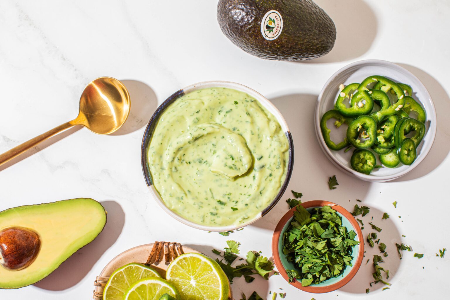 Creamy California Avocado Jalapeño Sauce California Avocados