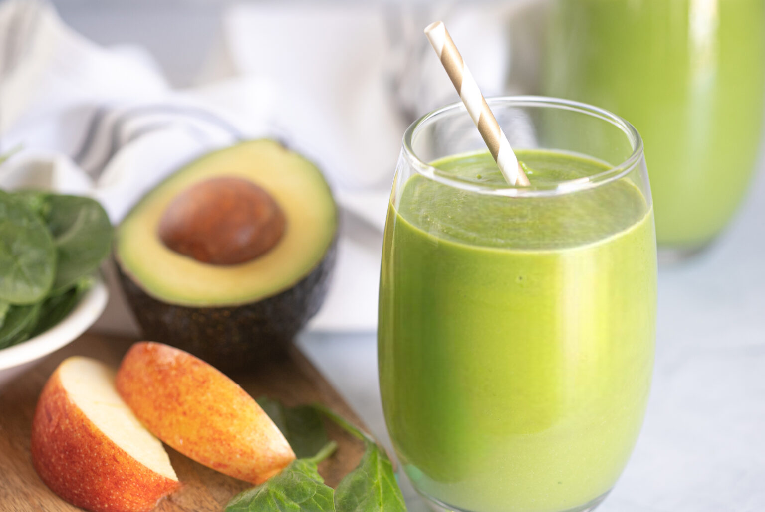 Avocado Spinach Apple Smoothie California Avocados