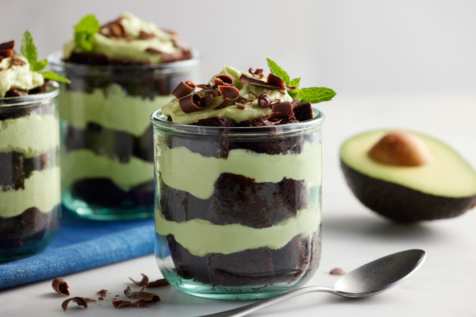 California Avocado Chocolate Mousse Layer Cake California Avocados