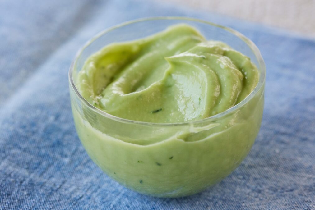 Avocado Lemon and Herb Dipping Sauce