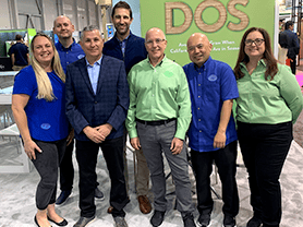 California Avocado Commission team poses for a photo at the IFPA show in Anaheim, CA