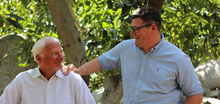 A photo of scott and hayden mcintyre