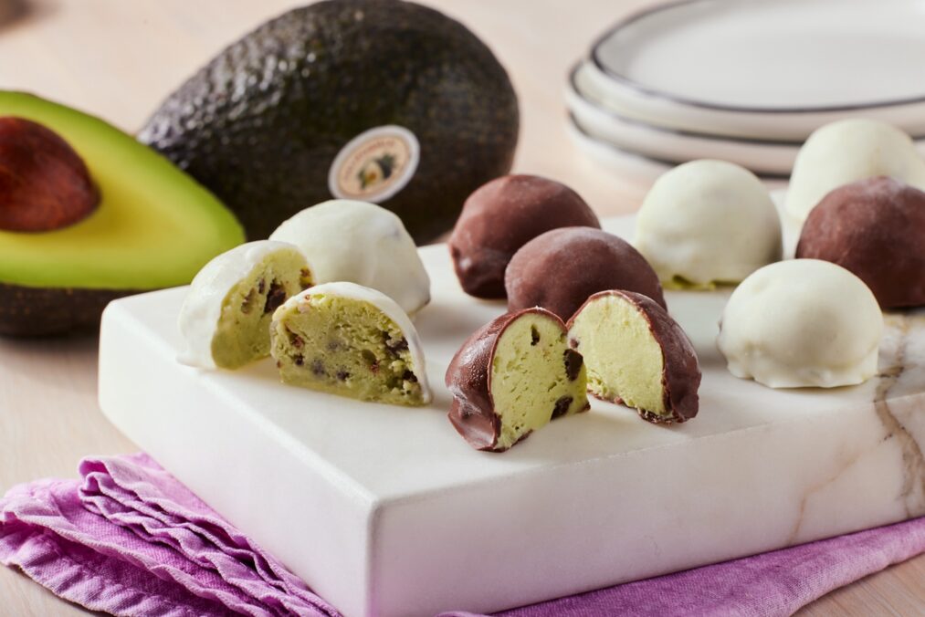 A photo of California Avocado Mint Ice Cream Bon Bons