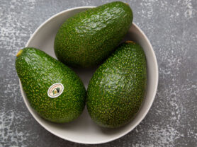 a bowl of gem avocados