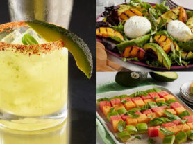 Collage of recipe images made with California Avocado