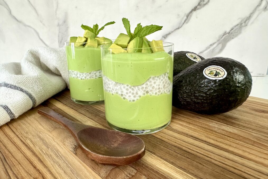 A photo of a California Avocado Coconut Sago